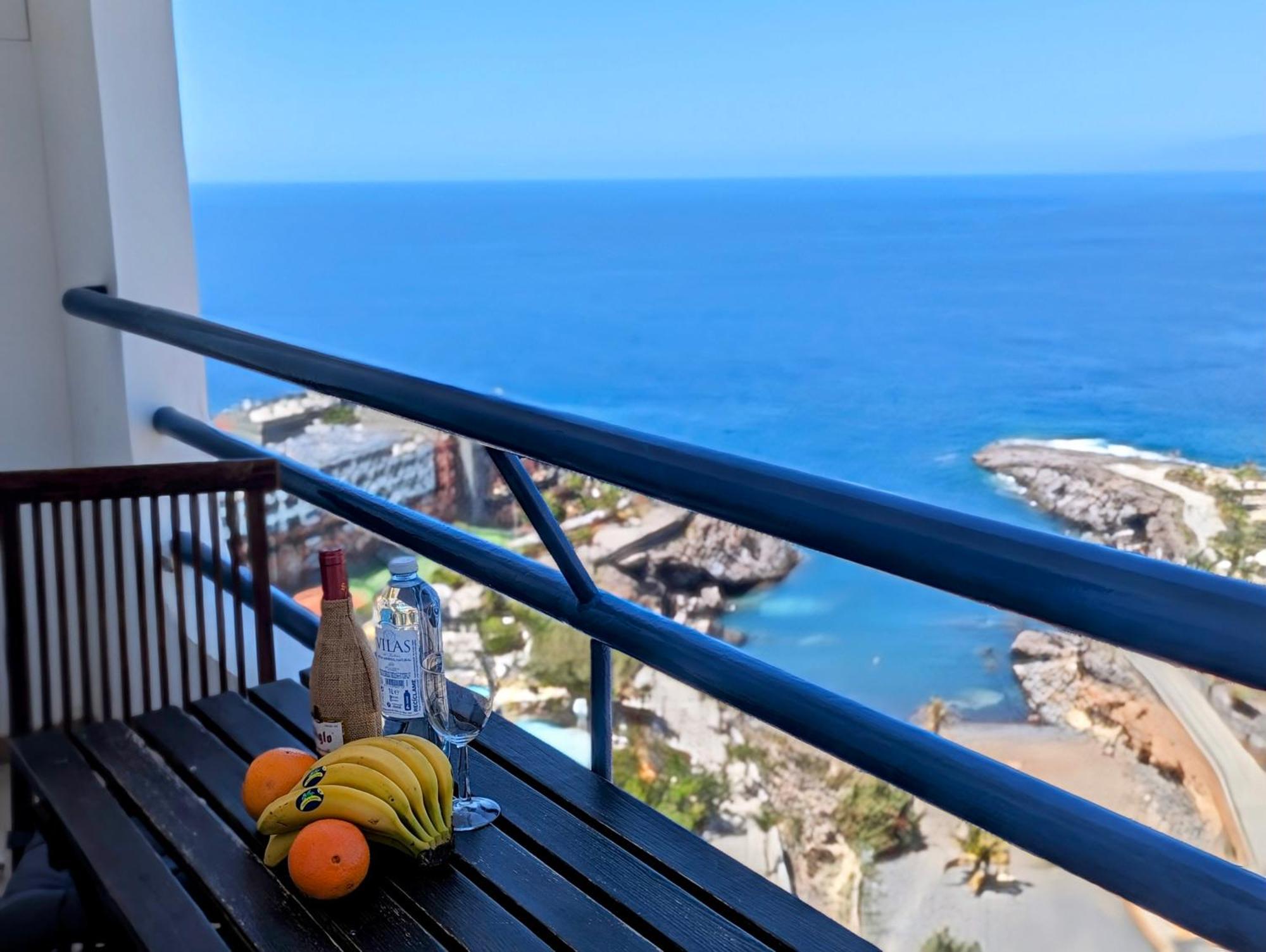 Studio Playa Paraiso Tenerife - Ocean View And Internet Wifi Optical Fiber - For Rent Екстериор снимка
