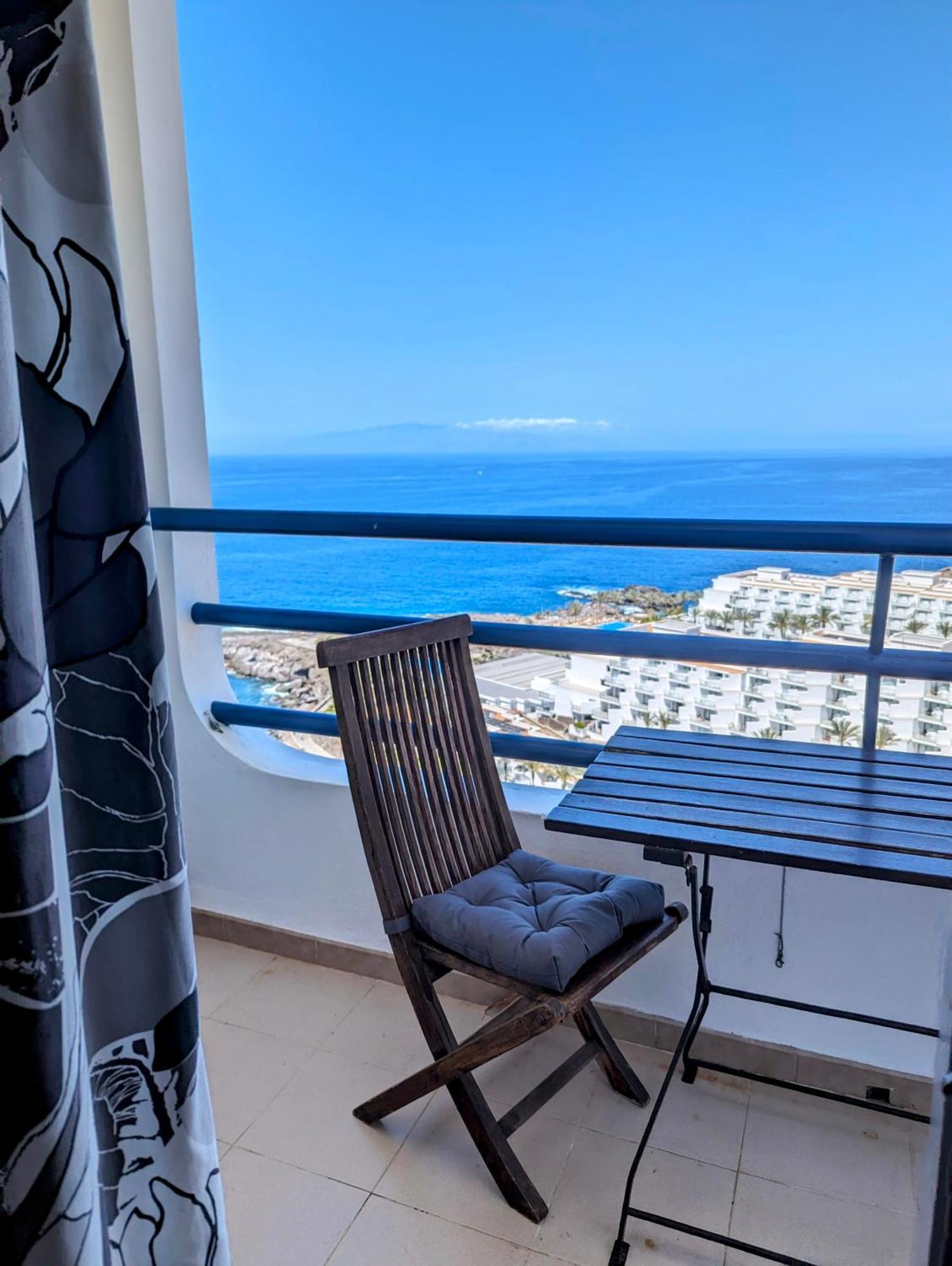 Studio Playa Paraiso Tenerife - Ocean View And Internet Wifi Optical Fiber - For Rent Екстериор снимка